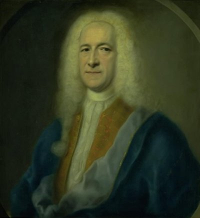 一位老年绅士的肖像 作者 Balthasar Denner