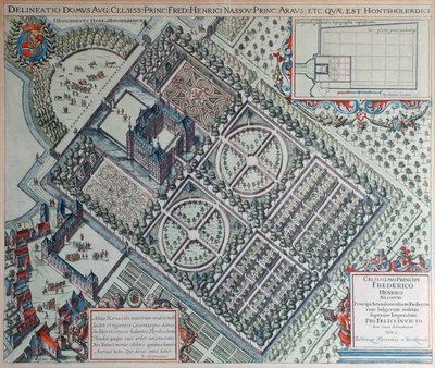 Hof te Honsholerdijk（17 世纪） 作者 Balthasar Florisz。范·伯肯罗德