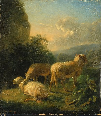 绵羊 作者 巴尔塔萨（Balthasar Paul Ommeganck）