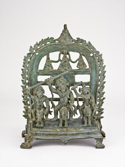 雷万塔（Revanta），太阳神苏里亚（Surya）的儿子，约10世纪（青铜器） 作者 孟加拉国拉杰沙希学校