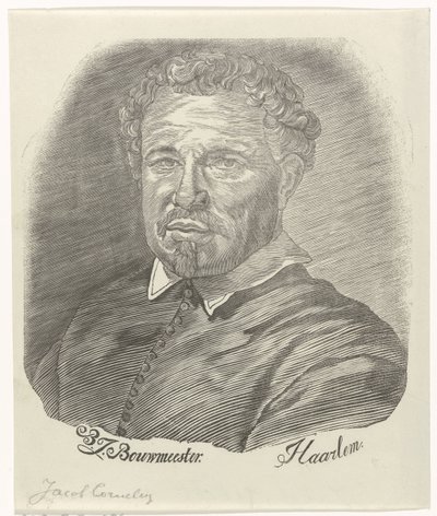雅各布-科内利兹肖像 作者 Barend Johannes Bouwmeester