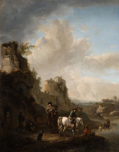 福特号，1655-1665。 作者 巴伦特盖尔