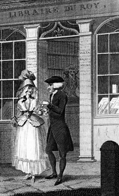 房间里的女孩，1793年。 作者 巴洛