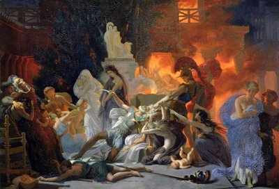 Priam之死，1817年 作者 皮埃尔·纳西塞·盖林男爵