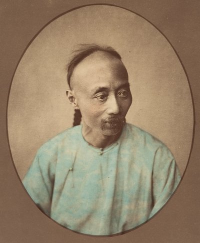 [中国人]，1870年代。 作者 雷蒙德·冯·斯蒂夫男爵