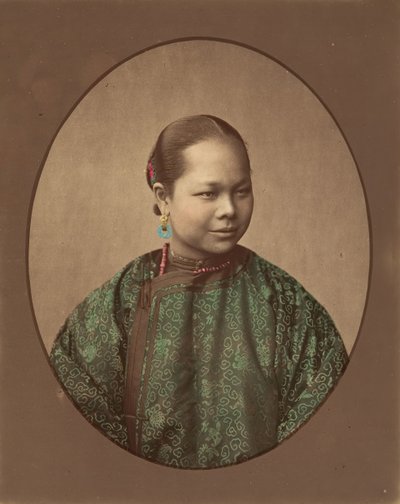 来自上海的女孩，19世纪70年代。 作者 雷蒙德·冯·斯蒂夫男爵