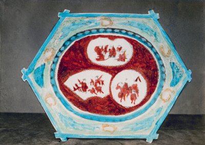 加贺或九谷板，1882年 作者 雷蒙德·冯·斯蒂夫男爵