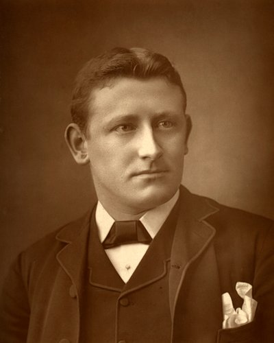英国作家奥斯丁·布雷顿（Austin Brereton），1886年 作者 巴罗德