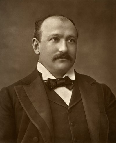 英国演员奥古斯都·哈里斯（Augustus Harris），1886年《人性》 作者 巴罗德