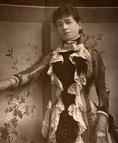 英国女演员蒙克顿夫人（Jim the Penman），1886年 作者 巴罗德