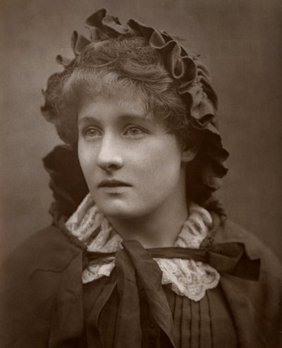 英国女演员玛丽·罗克（Mary Rorke），1886年在《海港之光》中 作者 巴罗德