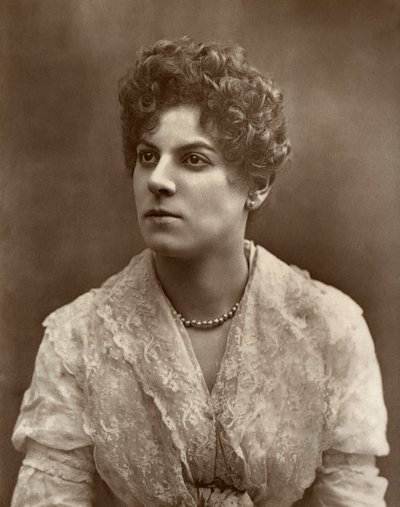 英国女演员杰西·米尔沃德小姐（Jessie Millward），1886年在《海港之光》中 作者 巴罗德