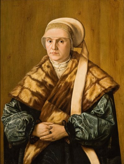 1529年女人肖像 作者 巴瑟尔·贝汉姆