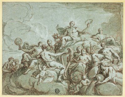 阿波罗与缪斯女神 作者 Bartholomaeus Spranger