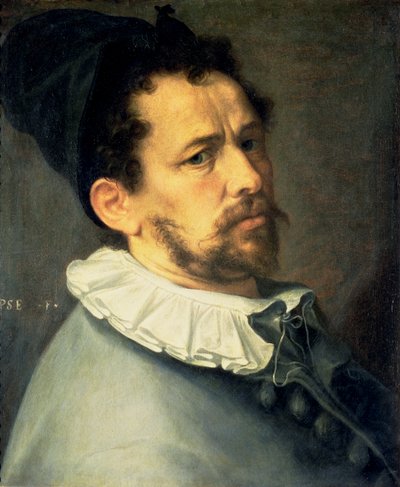 自画像，约1580-85年 作者 Bartholomaeus Spranger