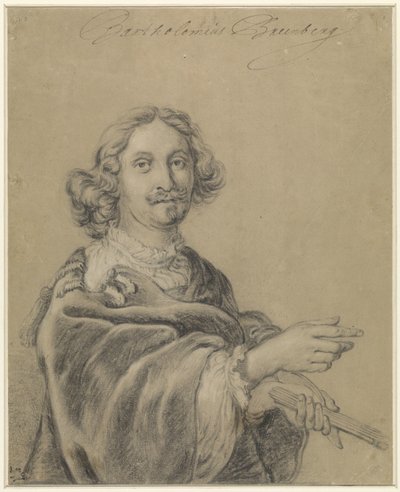 Portret van Bartholomeus Breenbergh 作者 雅各布·阿德里安斯。支持者（可能）