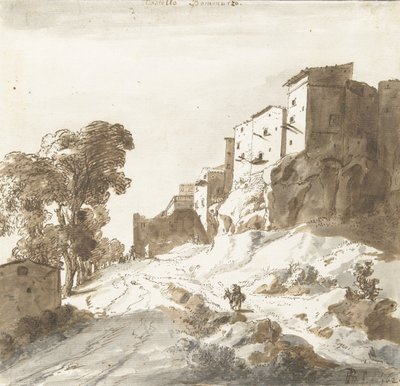 Castello Bomarzo，1625（钢笔） 作者 巴托洛缪斯·布伦伯格
