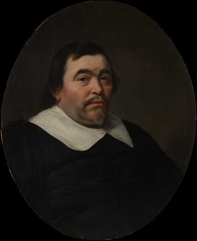 一个男人的肖像，1647年。 作者 Bartholomeus van der Helst