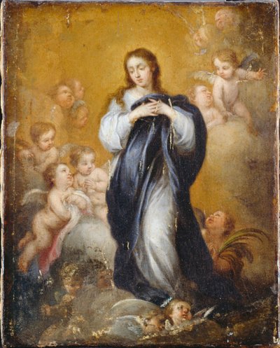 完美的构想 作者 Bartolomé Esteban Murillo