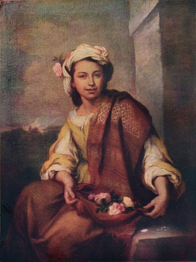 花姑娘（1665-70） 作者 巴斯托洛梅·埃斯特万·穆里略