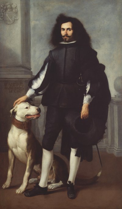 唐·安德烈斯·德·安德拉德（DonAndrésde Andrade y la Cal），约1665年至72年（布面油画） 作者 巴斯托洛梅·埃斯特万·穆里略