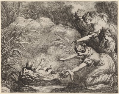 摩西的发现 作者 Bartolomeo Biscaino