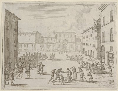 弗朗西斯科一世-德-埃斯特在1659年的大饥荒中慷慨地援助他的臣民。 作者 巴托洛梅奥·菲尼斯