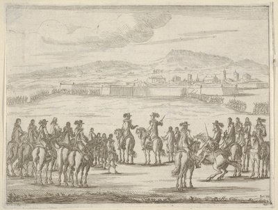 弗朗西斯科一世解放了都灵市，并将其留在了S...公爵的手中，1659年。 作者 巴托洛梅奥·菲尼斯