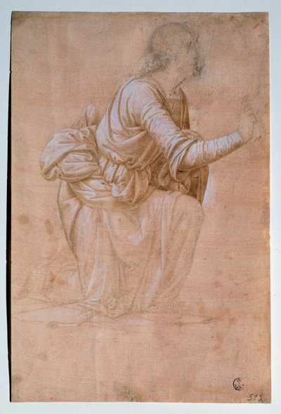 沃尔泰拉的天使报喜（天使报喜） 弗拉·巴托洛梅奥（Bartolomeo della Porta 称为）（1472-1517）乌菲齐（办公室）意大利版画和绘画部的绘画 作者 Bartolomeo Fra