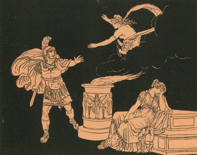 埃涅阿斯和海伦 作者 Bartolomeo Pinelli