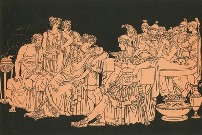 Dido和假Ascanius 作者 Bartolomeo Pinelli