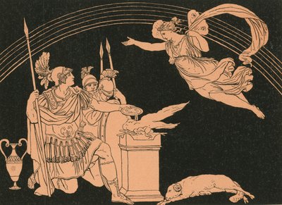 Iris出现在Turnus身上 作者 Bartolomeo Pinelli