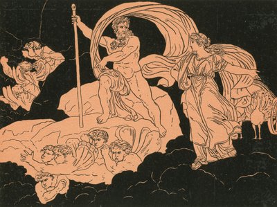 朱诺和风神 作者 Bartolomeo Pinelli