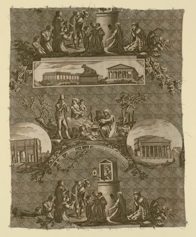 Le Romain（罗马人）（家具织物） 作者 Bartolomeo Pinelli