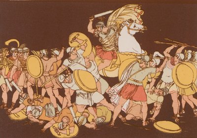 P德西乌斯费尽心力为他的国家 作者 Bartolomeo Pinelli