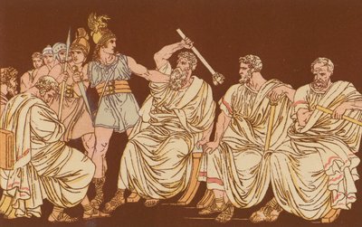 高卢人和参议员 作者 Bartolomeo Pinelli