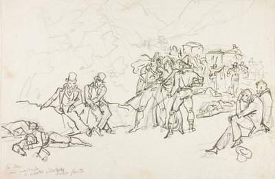 驿马车劫持事件 作者 Bartolomeo Pinelli