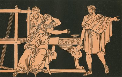 Euryalus的母亲接受了他的死讯 作者 Bartolomeo Pinelli