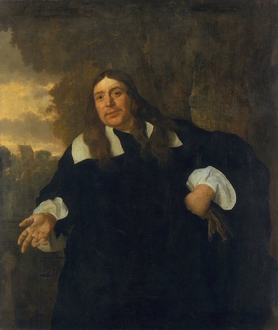 自画像，1662年 作者 Bartolomeus van der Helst