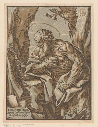 荒野中的圣杰罗姆 作者 吉多·雷尼（Guido Reni）