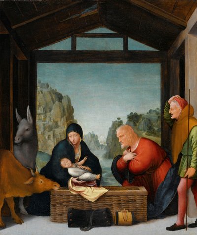 牧羊人的崇拜 作者 Bartolommeo Suardi (圈子)