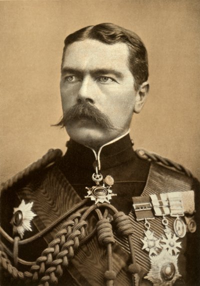 喀土穆的基钦纳勋爵少将》，1900年。 作者 巴萨诺有限公司