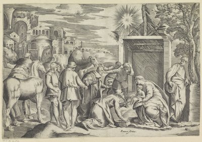 国王的崇拜 作者 Giovanni Battista de'Cavalieri（拒绝归属）