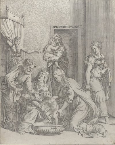 The Holy Family, 1535-73., 1535-73. 作者 巴蒂斯塔·德尔·莫罗