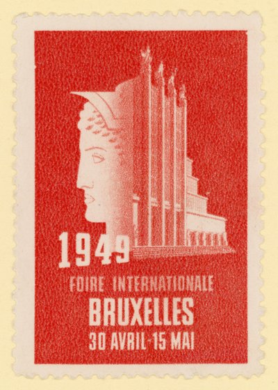 国际博览会，布鲁塞尔，1949年 作者 比利时学校