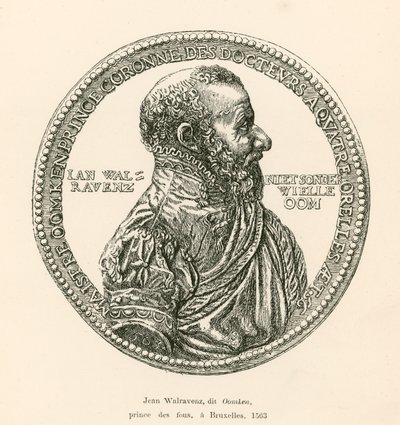 Jean Walravenz，1563年在布鲁塞尔被称为愚人王子Oomken 作者 比利时学校