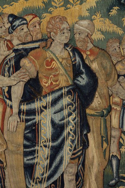 居鲁士二世大帝的故事，c.1590（挂毯） 作者 比利时学校