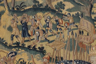 居鲁士二世大帝的故事，约 1590 年（挂毯） 作者 比利时学校