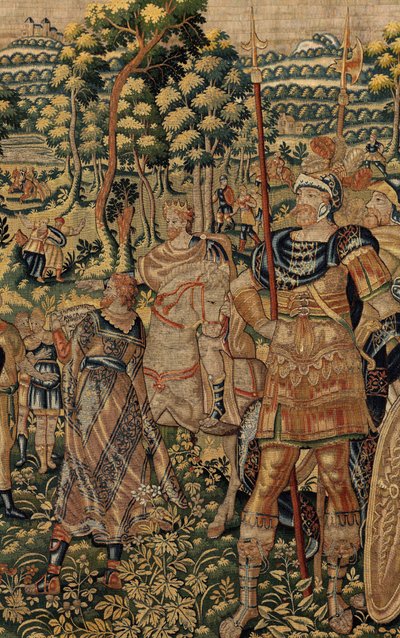 居鲁士二世大帝的故事，约 1590 年（挂毯） 作者 比利时学校