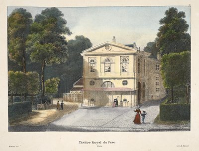 皇家公园剧院，c.1895（photochrom） 作者 比利时学校